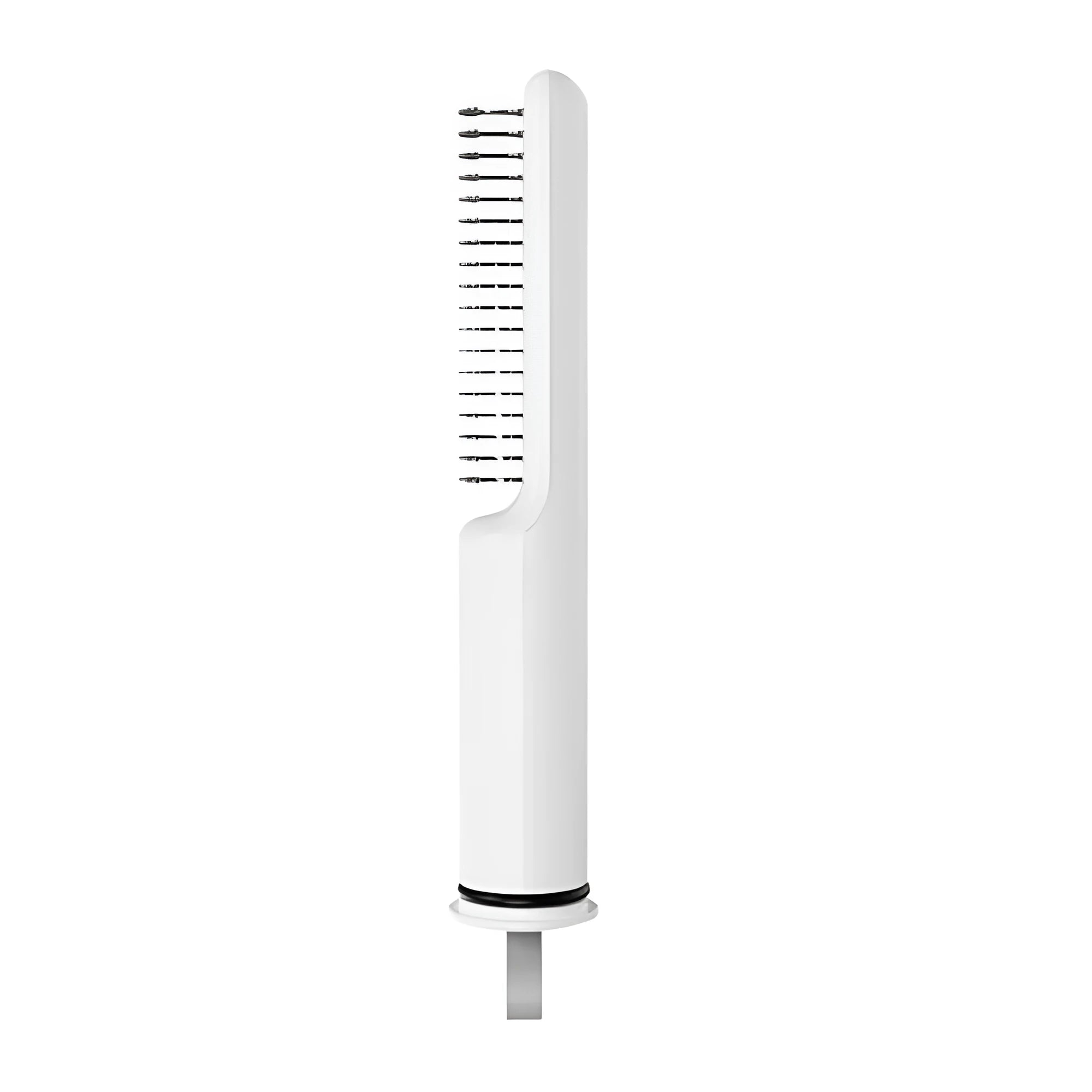 Stainless steel dematting comb for pets with a user-friendly handle, shown in pink or white.