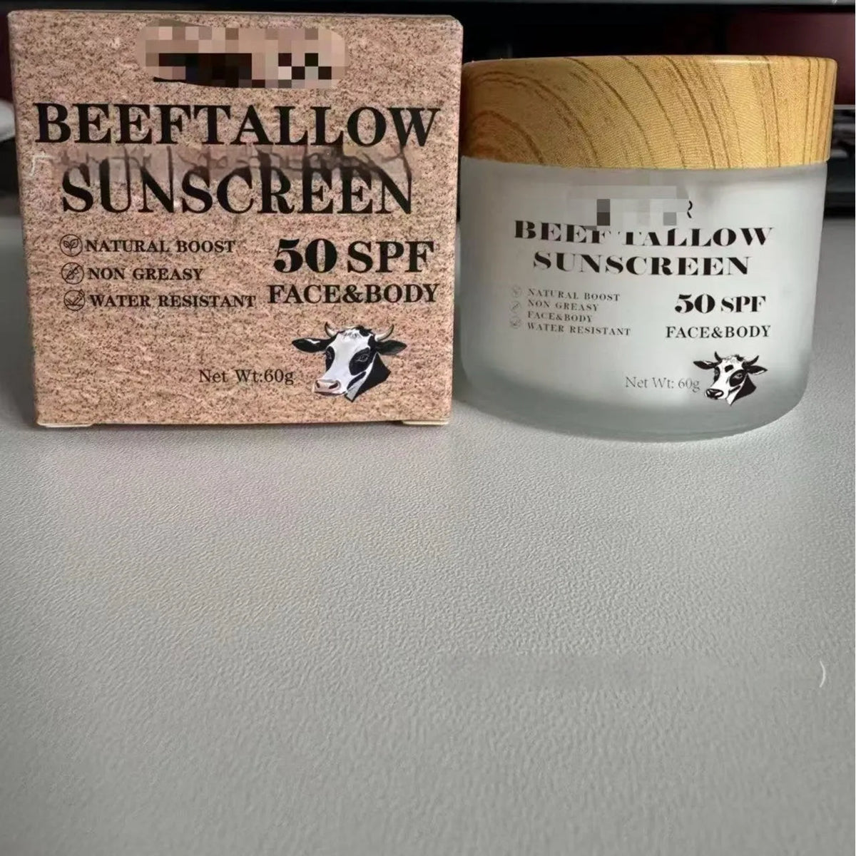 60g beef tallow protective cream tube with waterproof non-greasy formula