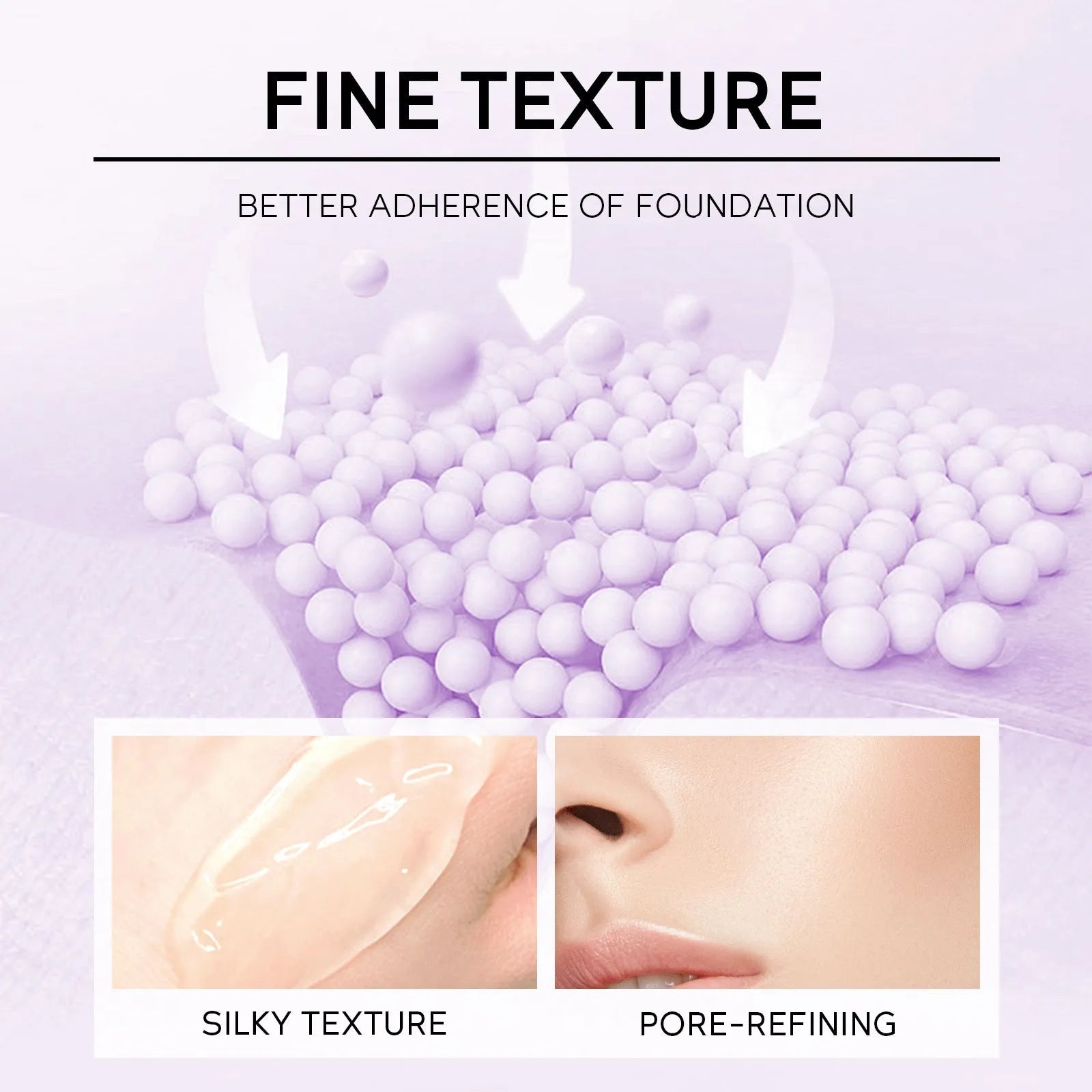 30g colour-correcting makeup primer set showing purple, pink, and green shades
