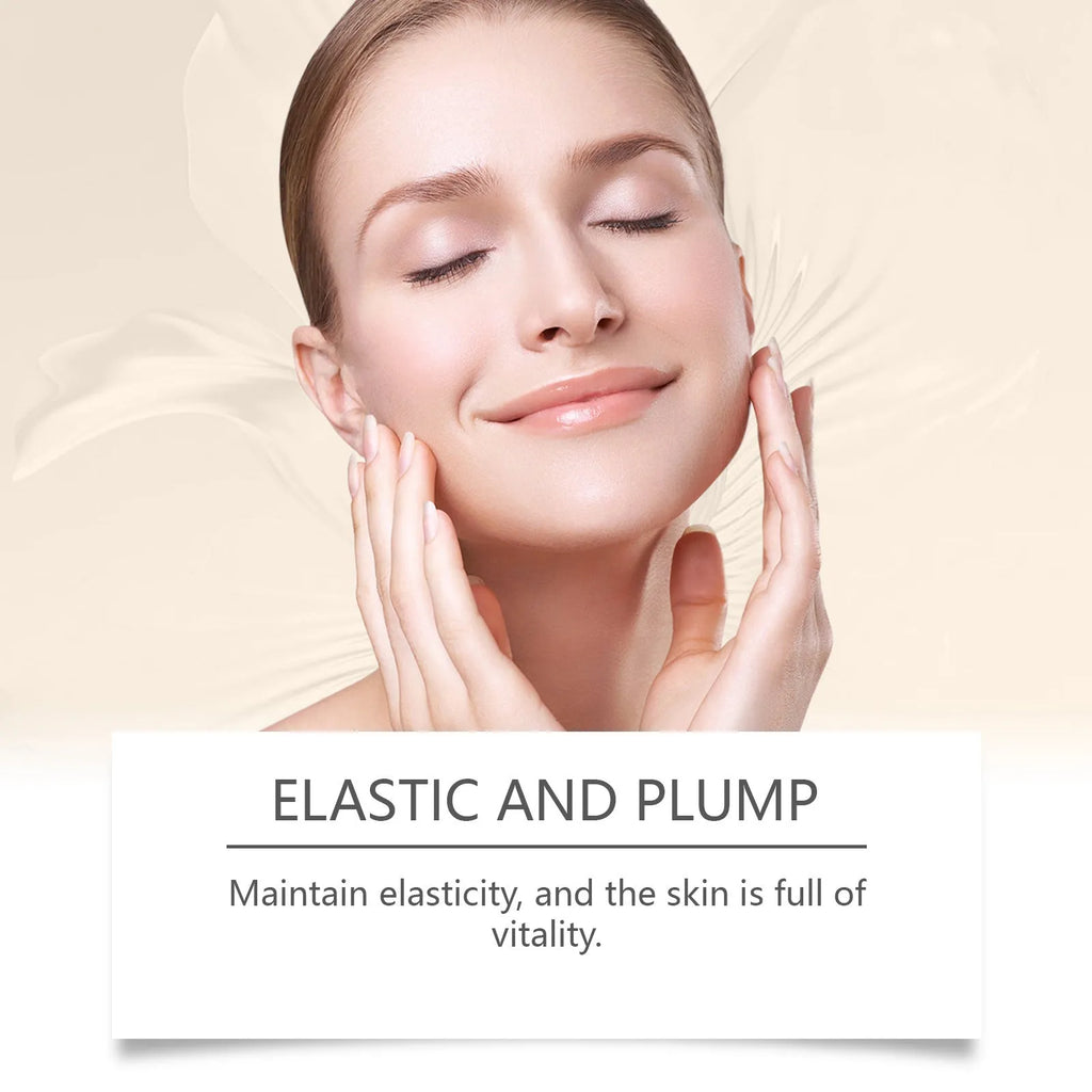 30ml collagen firming care solution bottle with clear gel formula