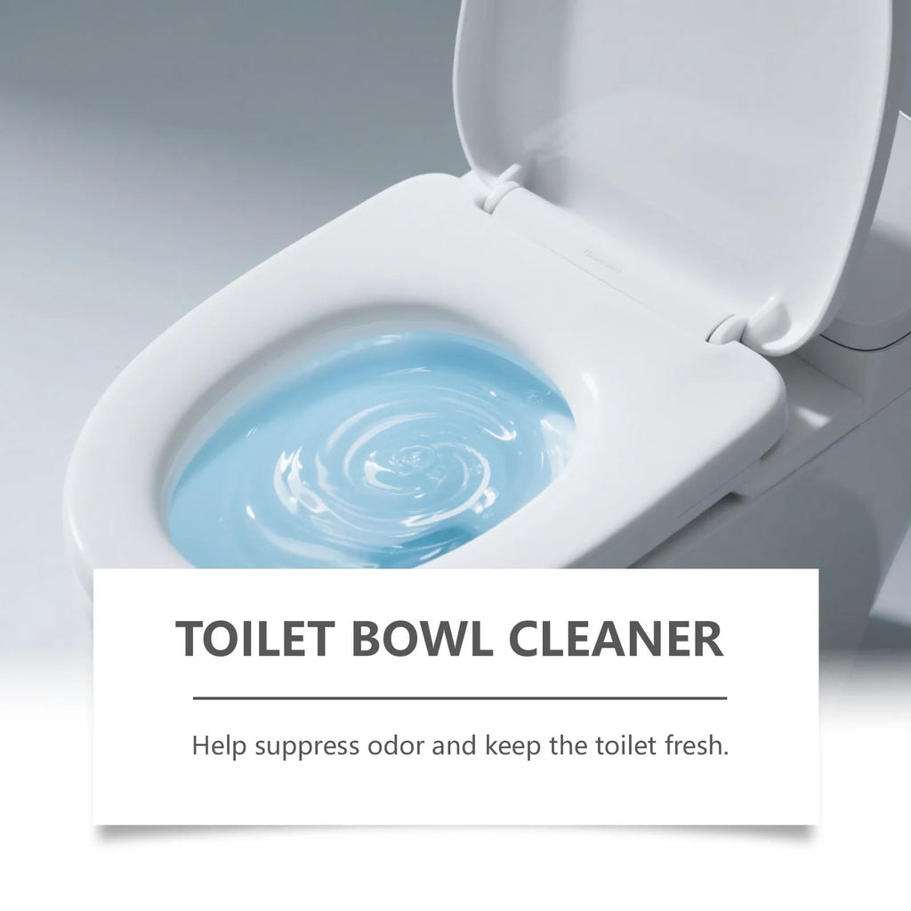 Toilet cleaning powder in four individual 30g sachets, 120g total.