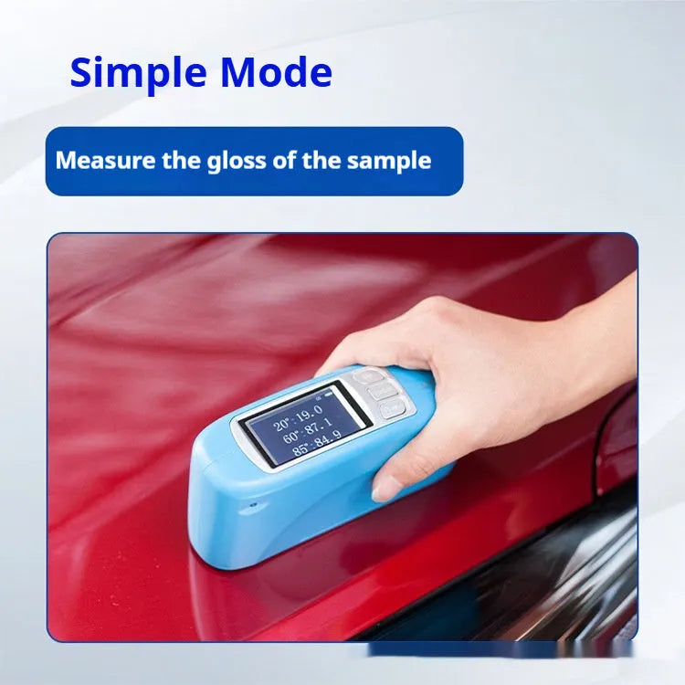 Ceramic brightness stone portable glossiness tester showing three model options CS300 CS300S CS380