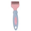 4-in-1 stainless steel pet grooming comb for dogs and cats with deshedding, massage, and combing functions
