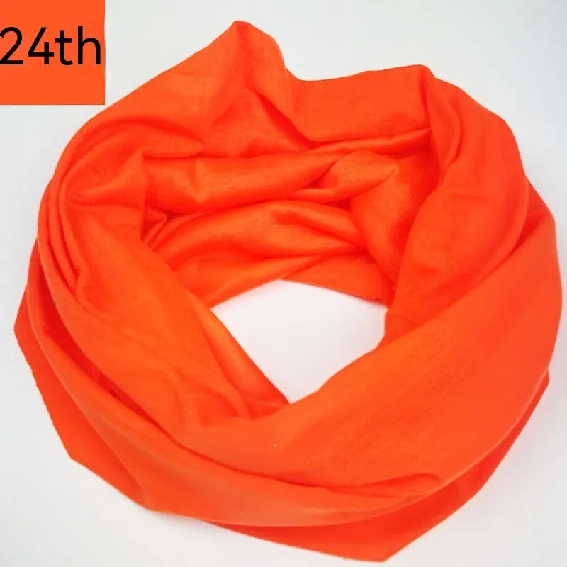 Polyester magic headscarf in free size for outdoor sports activities