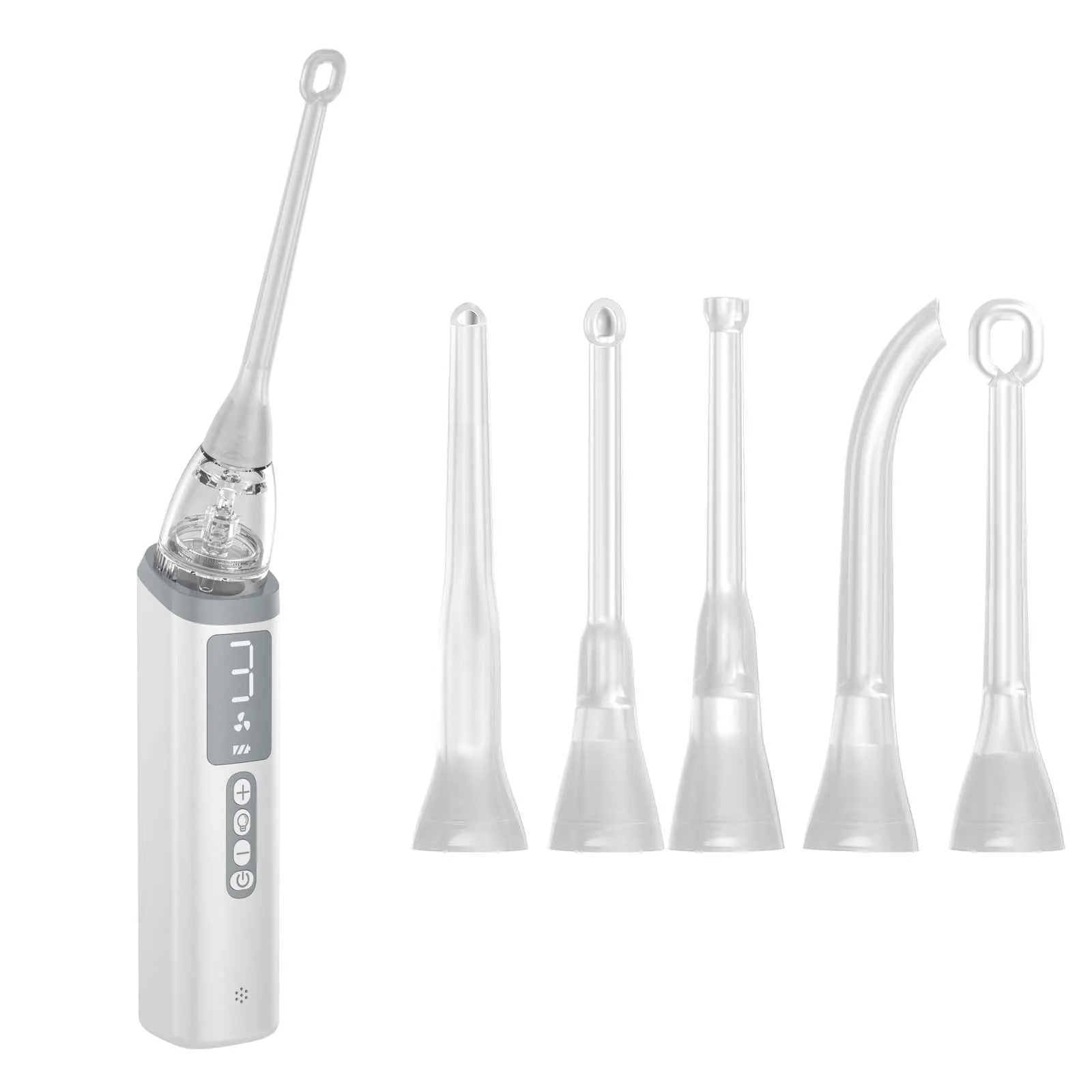 Milky white tonsil stone remover oral cleaning tool for dental calculus extraction