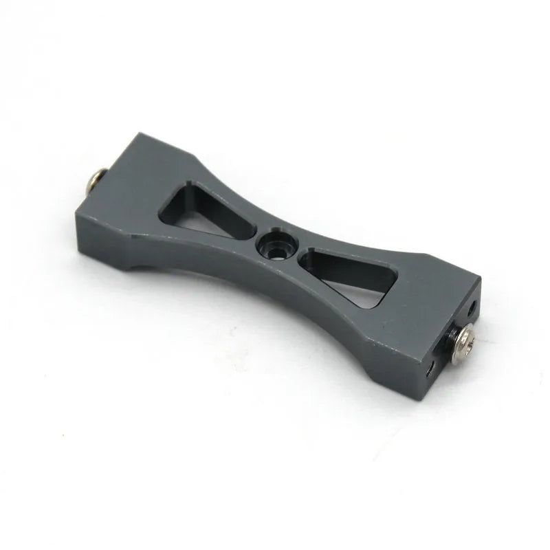 Alloy military remote control car model metal accessories in grey with black tyres