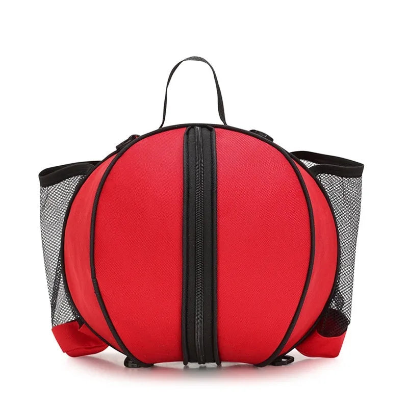 Oxford cloth basketball bag with 9L capacity in various colours and strap styles.