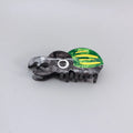 Handmade cellulose acetate beetle grip hair accessory with insect biology design