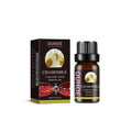 Chamomile leg essential oil bottle with 10ml net content for skin care and discomfort relief
