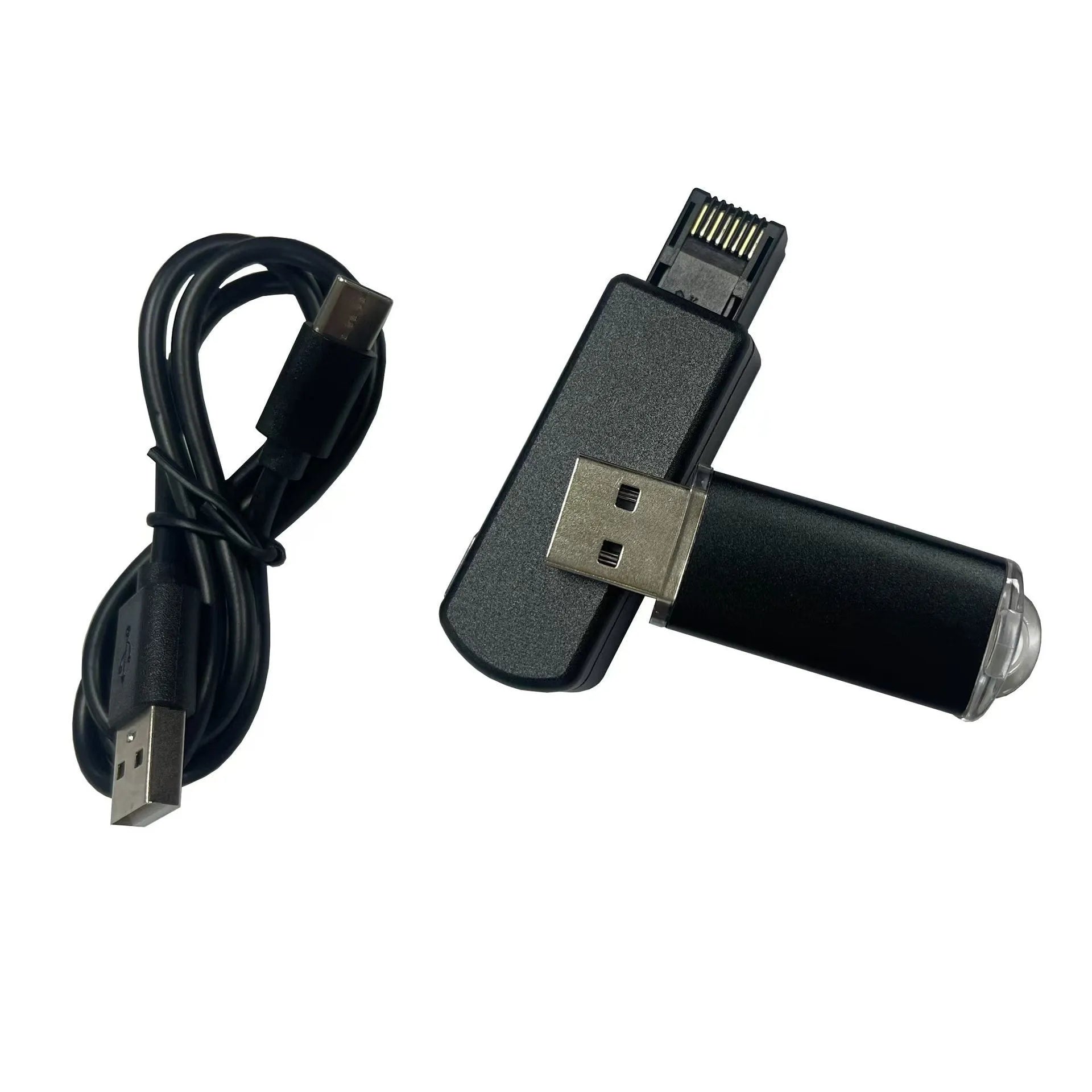 Black JB Tool USB host system adapter for PlayStation with ethernet port, measuring 81mm x 51mm x 20mm.