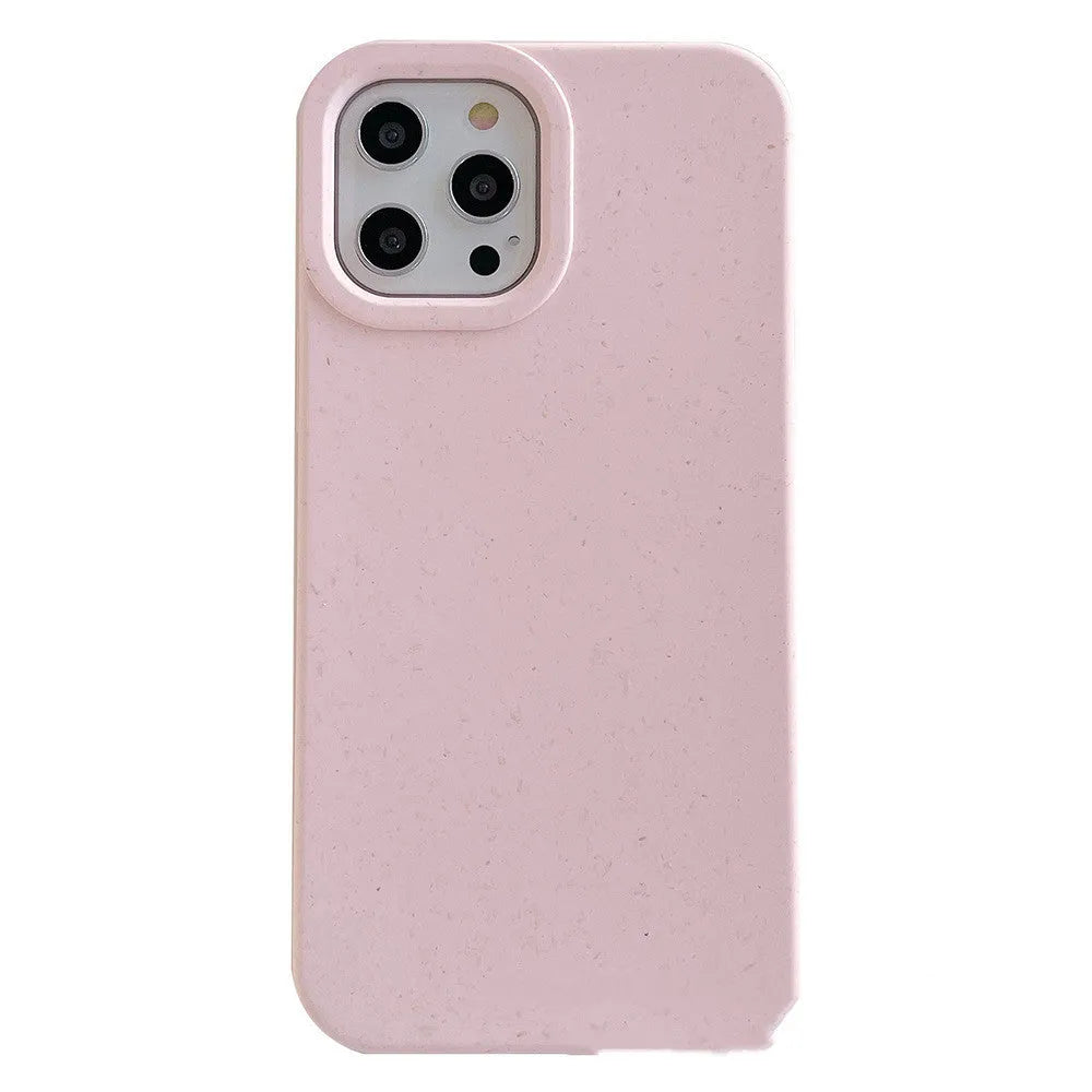 Wheat straw degradable protective rear case for iPhone 14 Pro Max in multiple colour options.