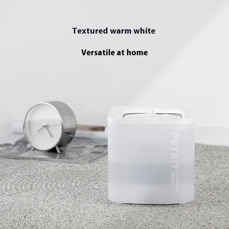 Xiaopei SOLO2 smart pet water dispenser with bowl and wireless filter unit