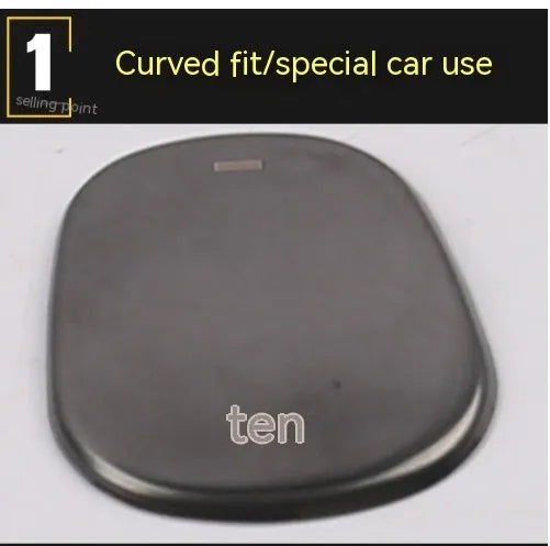 Stainless steel gear knob cover for Chevrolet Cruze in black titanium, matt silver, and sapphire colours