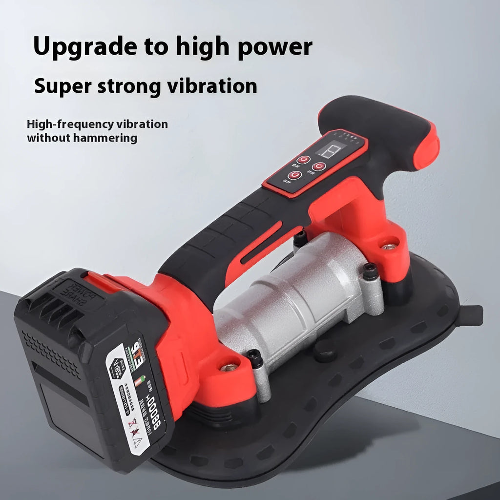 21V battery operated tile laying machine with automatic paste dispensing system for wall and floor tiles
