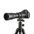 420-800mm manual focus telephoto zoom adapter lens for cameras with 67mm filter thread