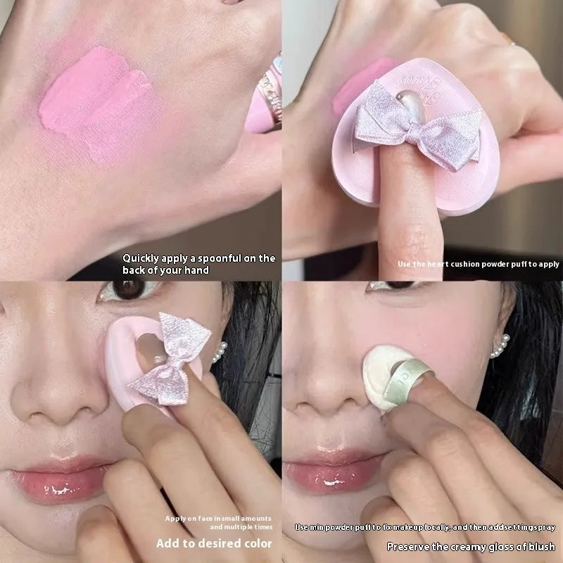 Cupid Series Liquid Blush in six colour shades Blush 01 to Blush 06.