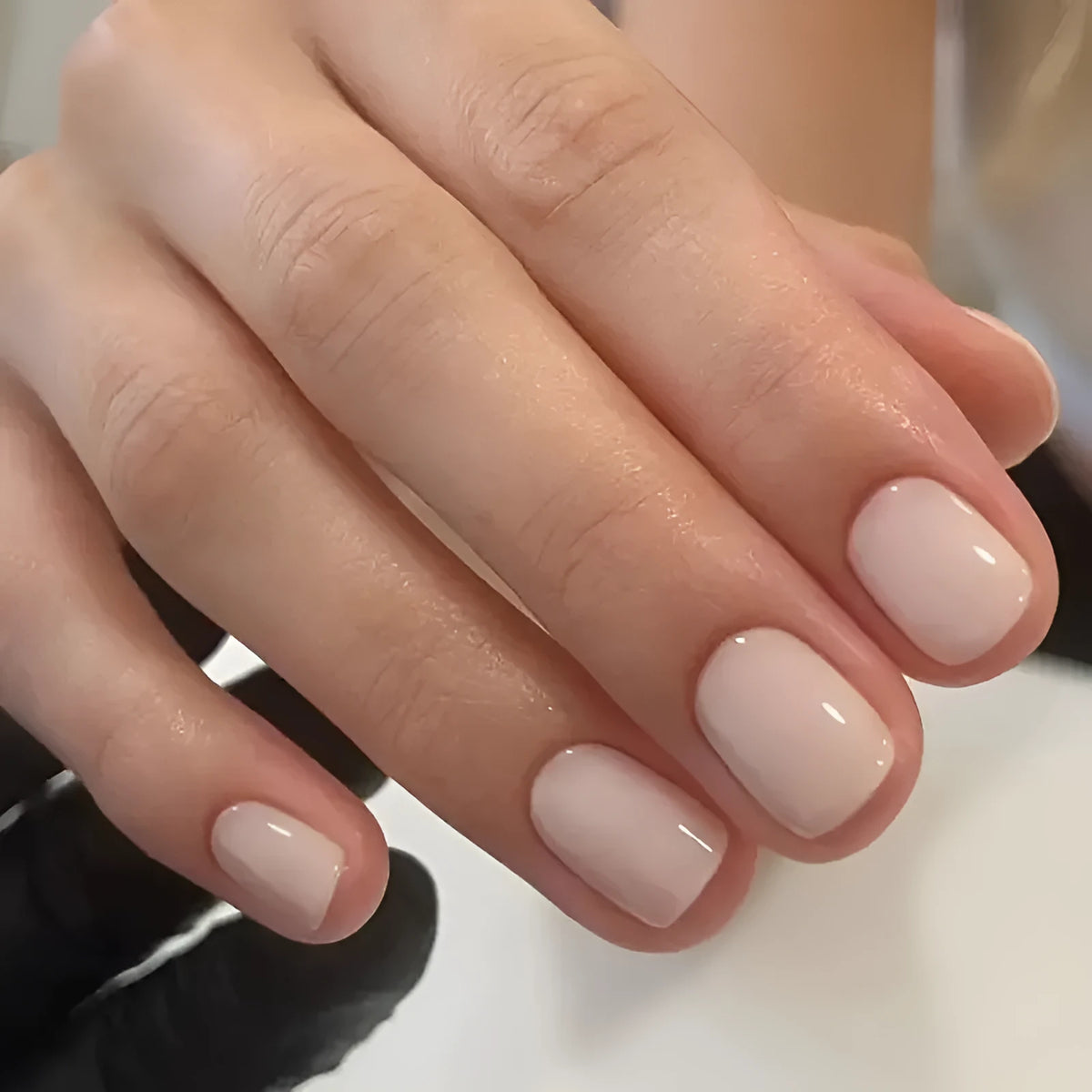 Plastic false nail art set in solid colour MY119 for ladies DIY manicure