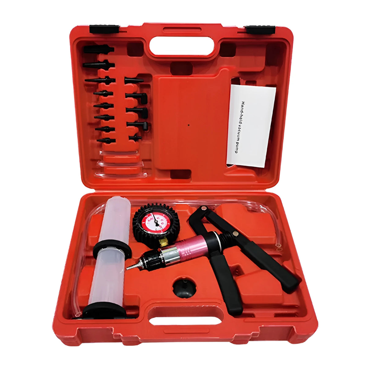 Manual vacuum air blow gun car repair tool with aluminium alloy construction
