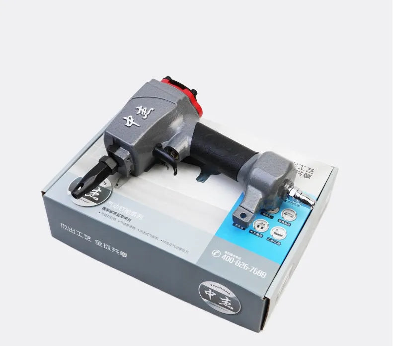 DK30 air-powered metal punching gun tool for fabric applications with 2.5-3.0mm hole diameter