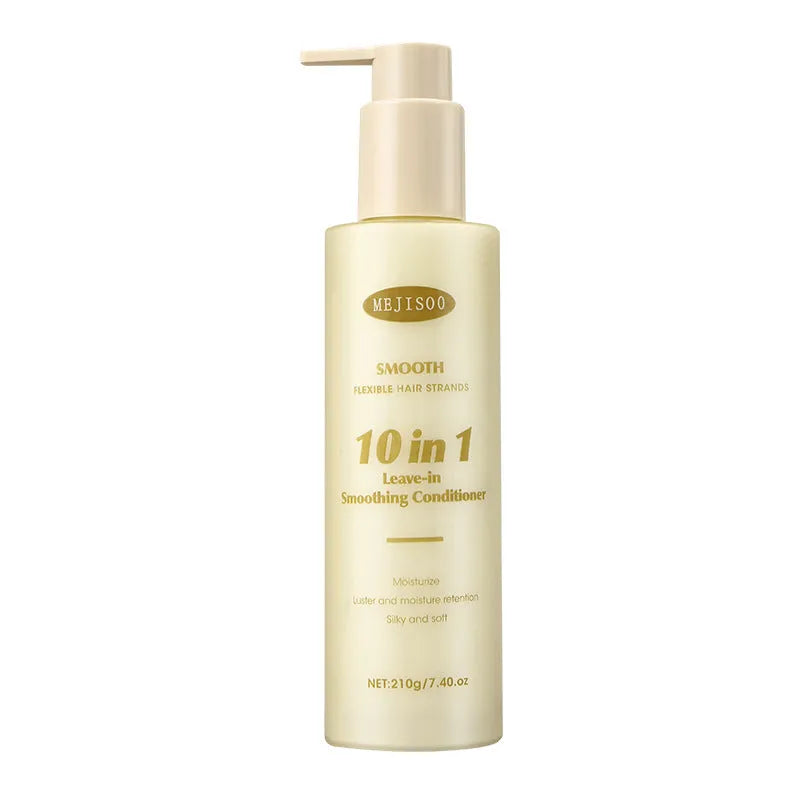 Wash-free soft 10-in-1 hair conditioner bottle for women, 210g net content