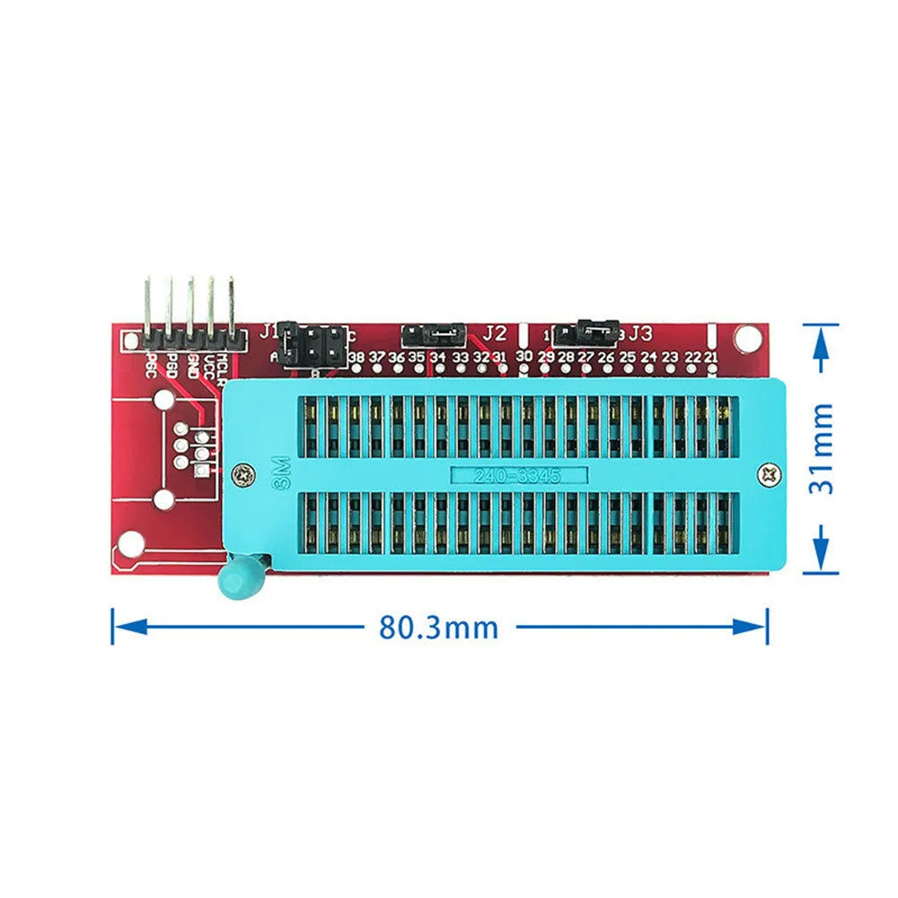 Offline simulation programmer burner unit with ICD2 KIT3 development kit