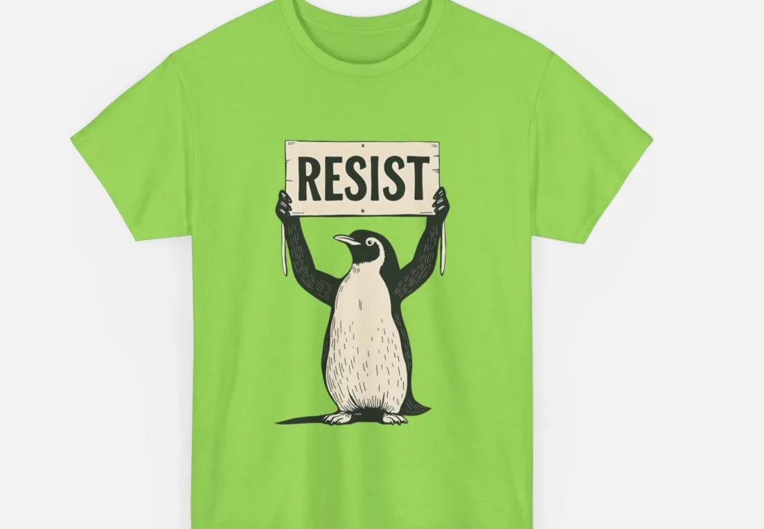 Loose fit cotton summer t-shirt in black, green, or white with short sleeves and round neck.