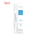 Pet toothbrush pen with soft bristle brush head and 3ml toothpaste reservoir